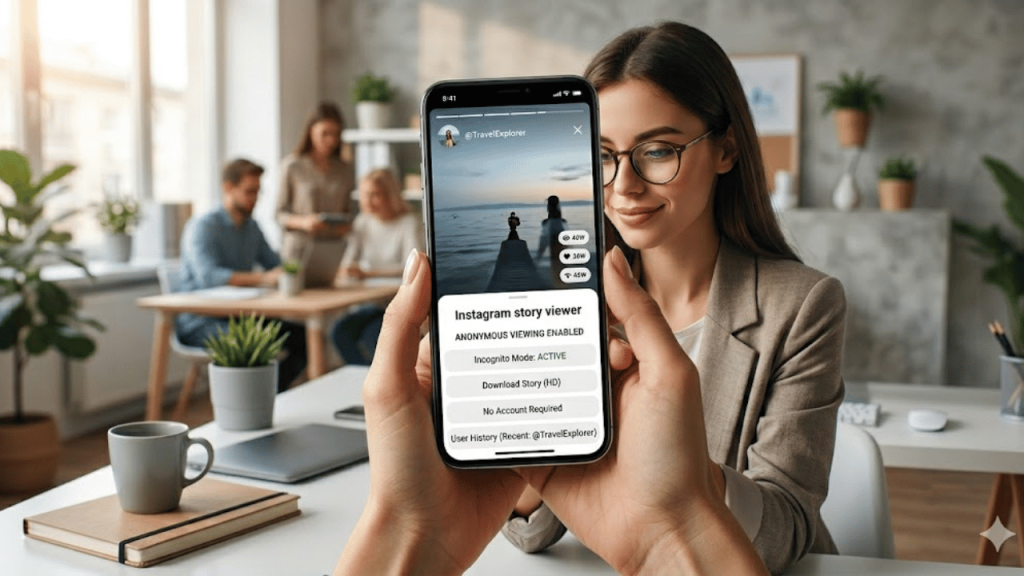 Instagram story viewer
