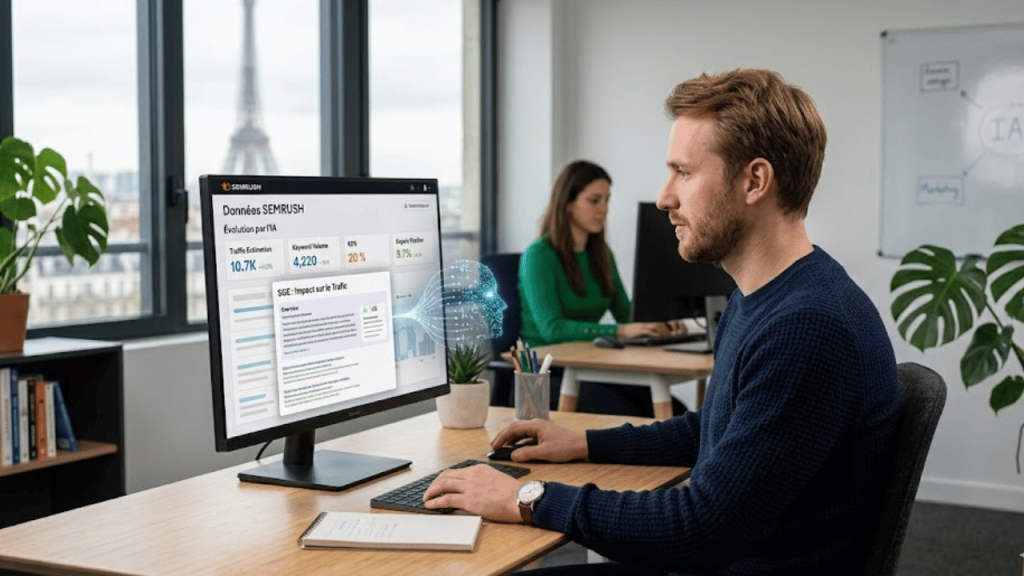 Que deviennent les métriques fournis par Semrush à l’ère de l’IA ? Semrush