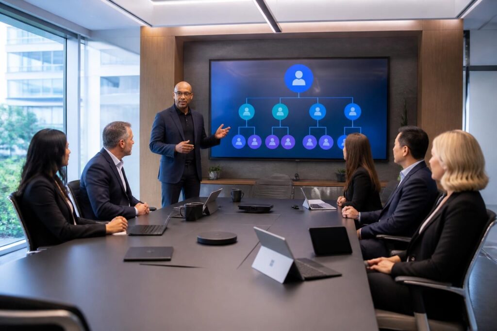 Microsoft of CEO : organisation et rôles des dirigeants découvrez l'organisation et les rôles clés des dirigeants chez microsoft, avec un focus sur le rôle du ceo et la structure de management.