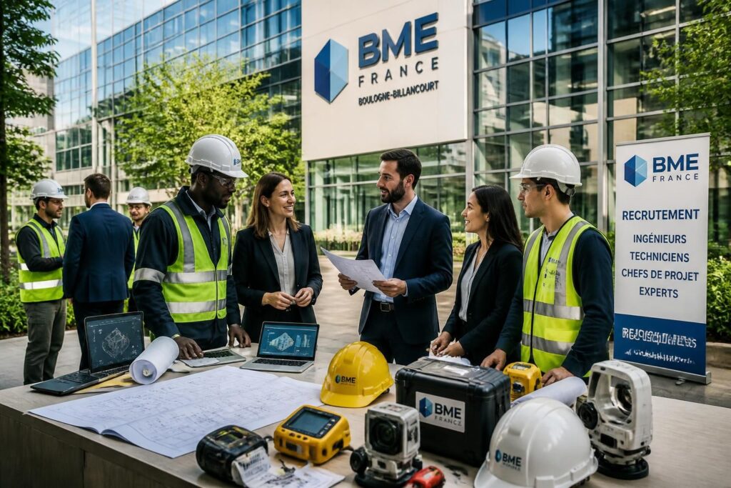 BME France à Boulogne Billancourt : recrutement, travail et équipements découvrez les opportunités de recrutement, les conditions de travail et les équipements proposés par bme france à boulogne billancourt.