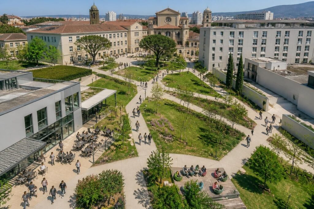 Campus Saint Charles Marseille : plan, adresse et services du CROUS découvrez le campus saint charles à marseille : plan détaillé, adresse précise et services proposés par le crous pour les étudiants.