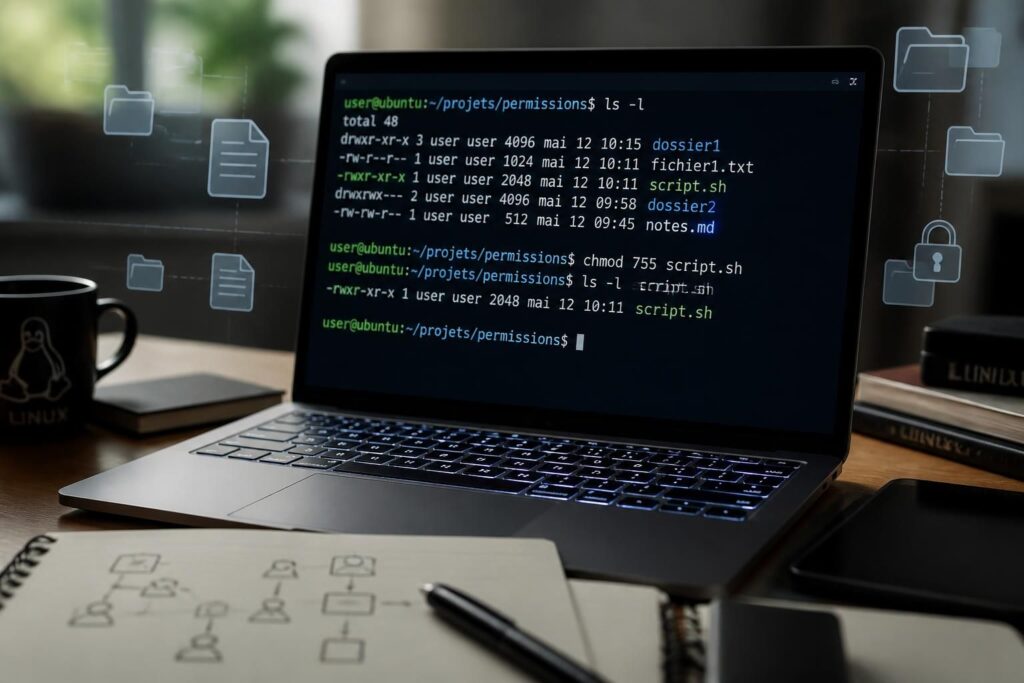 rwx sous Linux : comprendre les permissions et leur impact découvrez comment fonctionnent les permissions rwx sous linux, leur signification et leur impact sur la gestion des fichiers et la sécurité du système.