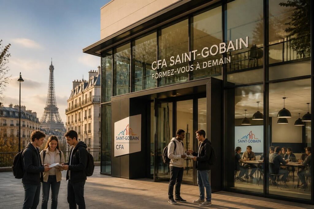 CFA Saint Gobain : adresse, formations et informations pratiques à Paris découvrez le cfa saint gobain à paris : adresse, formations proposées et toutes les informations pratiques pour réussir votre apprentissage.