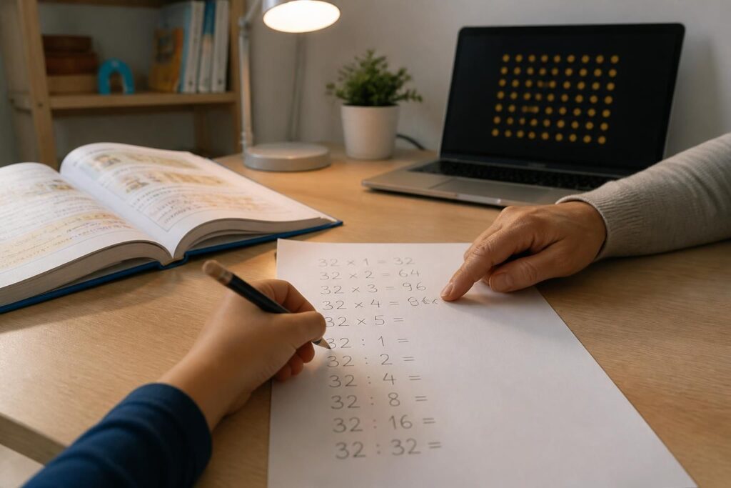 découvrez des méthodes simples et efficaces pour maîtriser la table de 32 en multiplication et division, facilitant ainsi vos calculs et améliorant votre maîtrise des mathématiques.