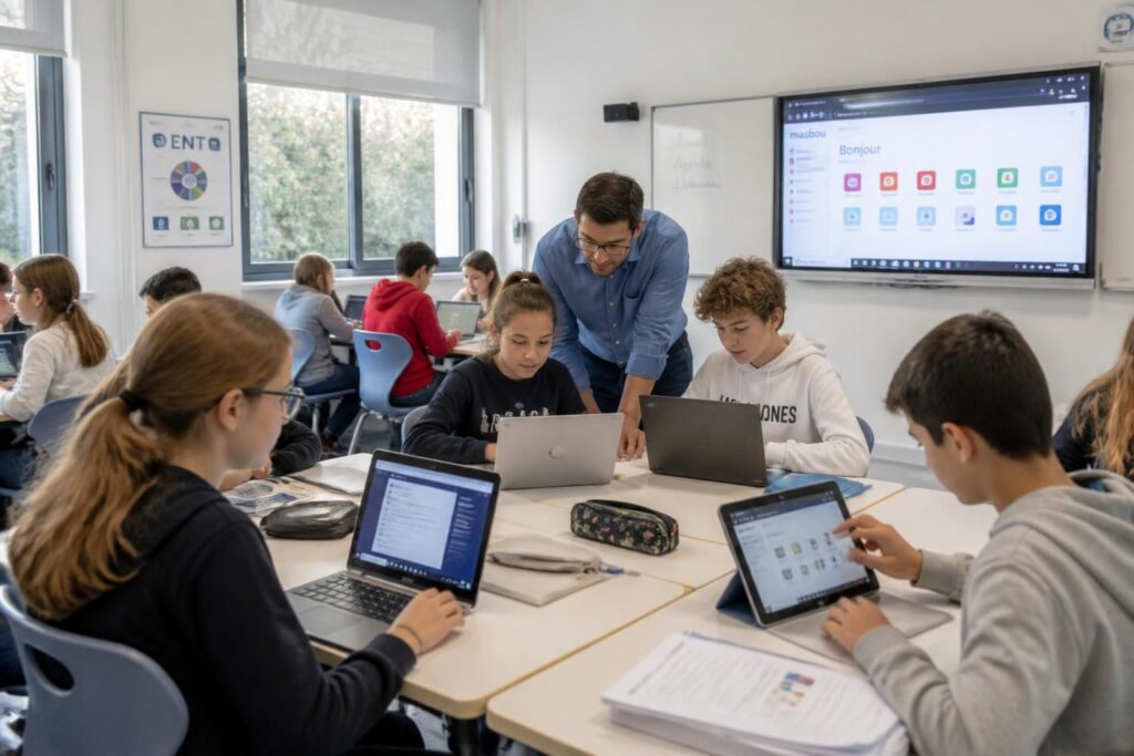 ENT Masbou : accès et usage pour les collégiens et enseignants découvrez comment accéder et utiliser l'ent masbou, la plateforme dédiée aux collégiens et enseignants pour faciliter la communication et l'apprentissage au collège.